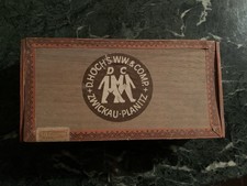 Alte Zigarrenkiste DDR Alt