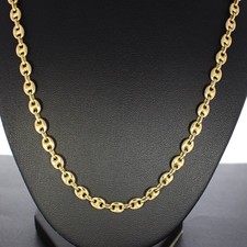 Wert 4.999,- Massive Schiffsankerkette Gelbgold 585 14 Karat 62 cm xxyy-d