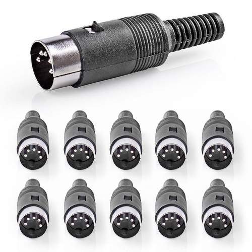 10x din stecker - 10x, din-stecker