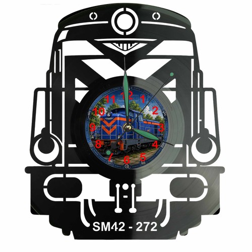 Zug wanduhr eisenbahn - zug,