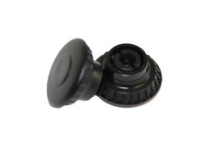 Drehknöpfe 2x Drehknopf Reglerknopf universal für Autoradio Radio mit Steckachse