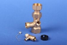 Afriso Kappenventil 3/4" DN 20 Messing Ausdehnungsgefäß Heizung Solar