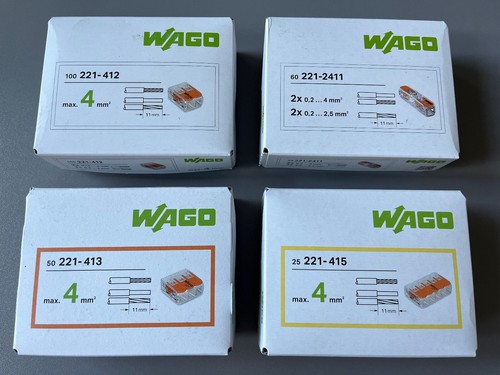 Wago klemmen 221 412 - klemmen, 221-412