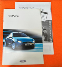 FORD  PUMA  FUTURA Sondermodell  incl. Farben     + Preise    2 Prospekte  2000