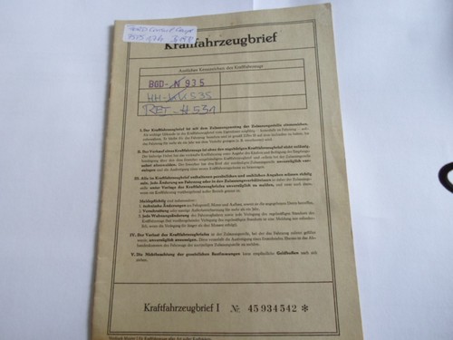 Brief oldtimer 1972 ford - oldtimer,