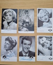 Autogramme konvolut Orginal,Bibi Johns,Silvio Francesco,Irene Mann,Sinjen,Eskens