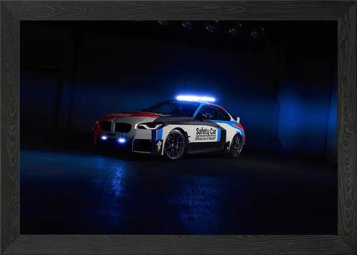 Bmw safety car gerahmtes - bmw,