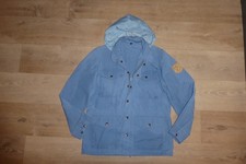 FJÄLLRÄVEN Herren Cargo Jacke Outdoor-Jacke Anorak m.Kapuze Blau Gr.48 **TOP**
