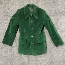 Kinder Anzug Jacke Robin Hood Samt grün Henry Thiery Aine