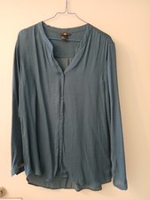 Bluse Damen blau H&M Gr. 42
