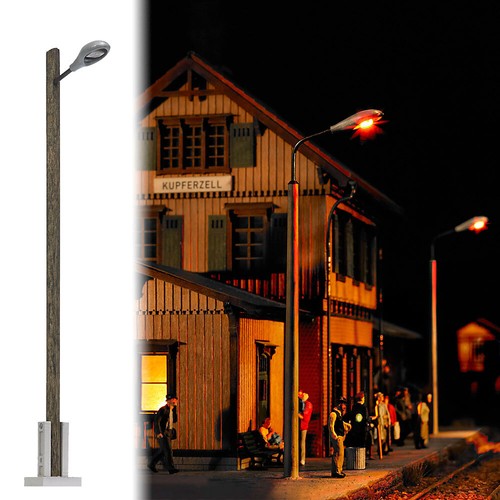 Busch 4134 lampe mit holzmast - lampe,