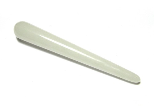 Massagegriffel schneequarz - massagegriffel,