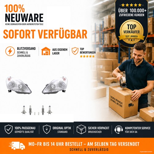 Scheinwerfer set passend - set, für