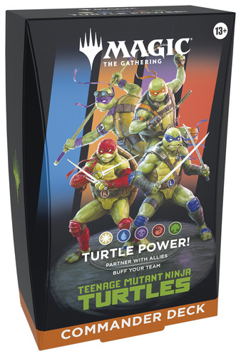 Turtle power commander - commander, deck