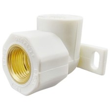 PPR Aqua-Plus Wandanschlusswinkel 20mm mit 1/2 Zoll Anschluss, Fusiotherm PP-R