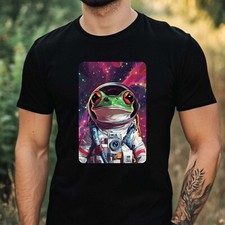 Herren T-Shirt Frosch als