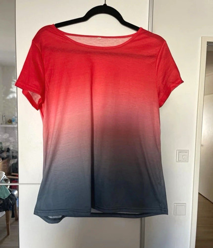 Damen shirt farbverlauf - damen,