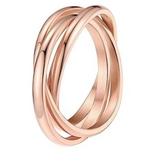 Edelstahl Triple Ring dreifach