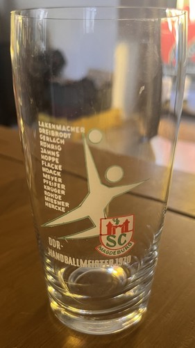 Magdeburg bierglas ddr 1x - sc, bierglas/ddr/