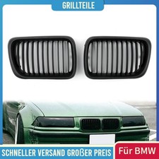 für BMW 3er E36 M3 1997-1999 Kühlergrill Nieren Grill Matt Schwarz 009029HX