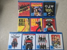 Quentin Tarantino  Blu-ray Sammlung - Alle 10 Spielfilme