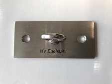 Edelstahl Deckenhalter