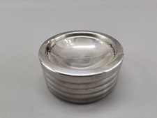 Aschenbecher metall rund mit - aschenbecher,