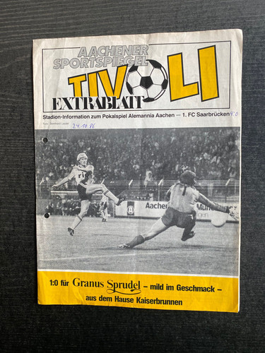 Dfb pokal tsv alemannia - 86/87,
