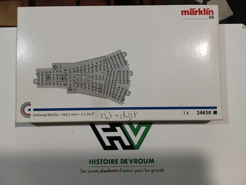 Märklin 24630 dreiweg weiche - märklin, dreiweg-weiche
