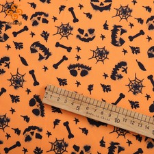 Halloween Stoff Gewebter