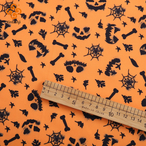 Halloween stoff gewebter - halloween,
