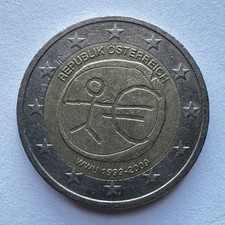 2 Euro Münze, Österreich WWU