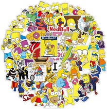 100 Stück Simpson Aufkleber