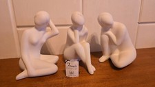 Gilde Francis Figuren - 3 Damen - Keramik