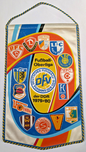Orig wimpel fußball ddr - orig.,
