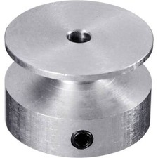 Reely Aluminium Keilriemenscheibe Bohrungs-Ø: 6 mm Durchmesser: 30 mm