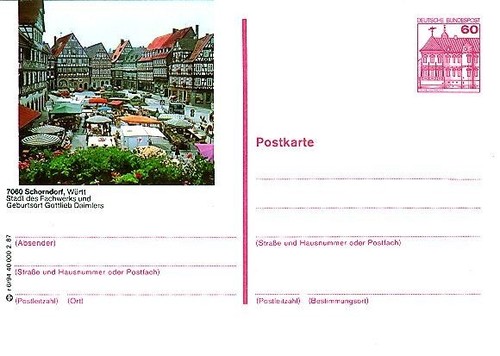 Bildpostkarte - (542),
