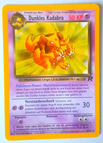 Dunkles kadabra deutsch - deutsch, /