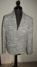 Boucle Blazer/Jacke Best Connections schwarz/weiß Gr. 42