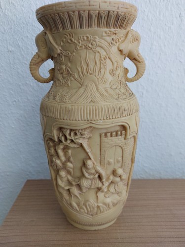 Interessante asiatische vase - asiatische,