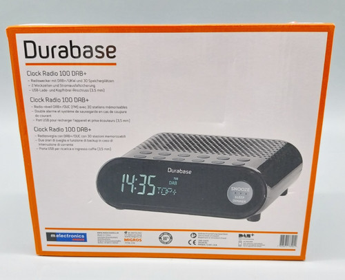 Durabase clock radio 100 - durabase,
