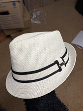 Moshiki Hut Weiß Unisex Gr. M