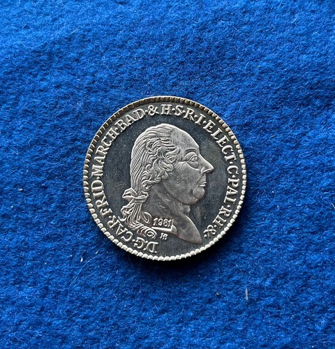 Baden taler 1981 835er - taler,
