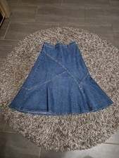 Jeansrock, lang, Größe 38