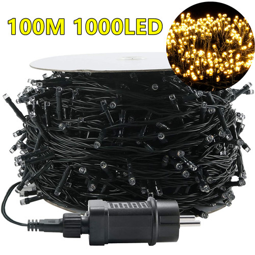 1000led 100 lichterkette - 100, m