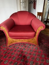 Original Warrings!!!! Wunderschöne Sitzgarnitur mit Holzelementen