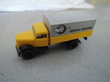 Wiking Opel Blitz Pritsche Plane Opel Original Ersatzteile  aus Sammlung