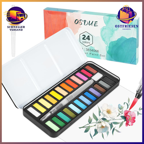 Aquarellfarben set farben - set, 24