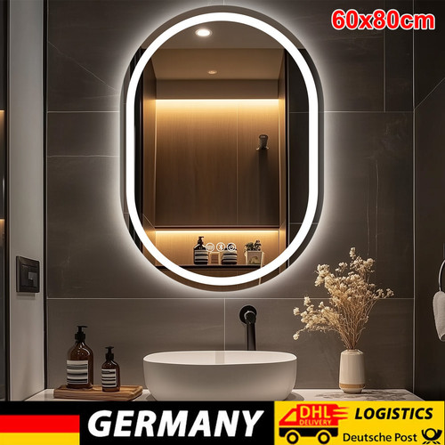 Led badspiegel 60x80cm - badspiegel,