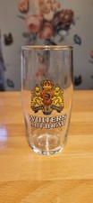 Antikes Bierglas Wolters Hofbräu Braunschweig Bier Glas 50er 60er 70er Brauerei